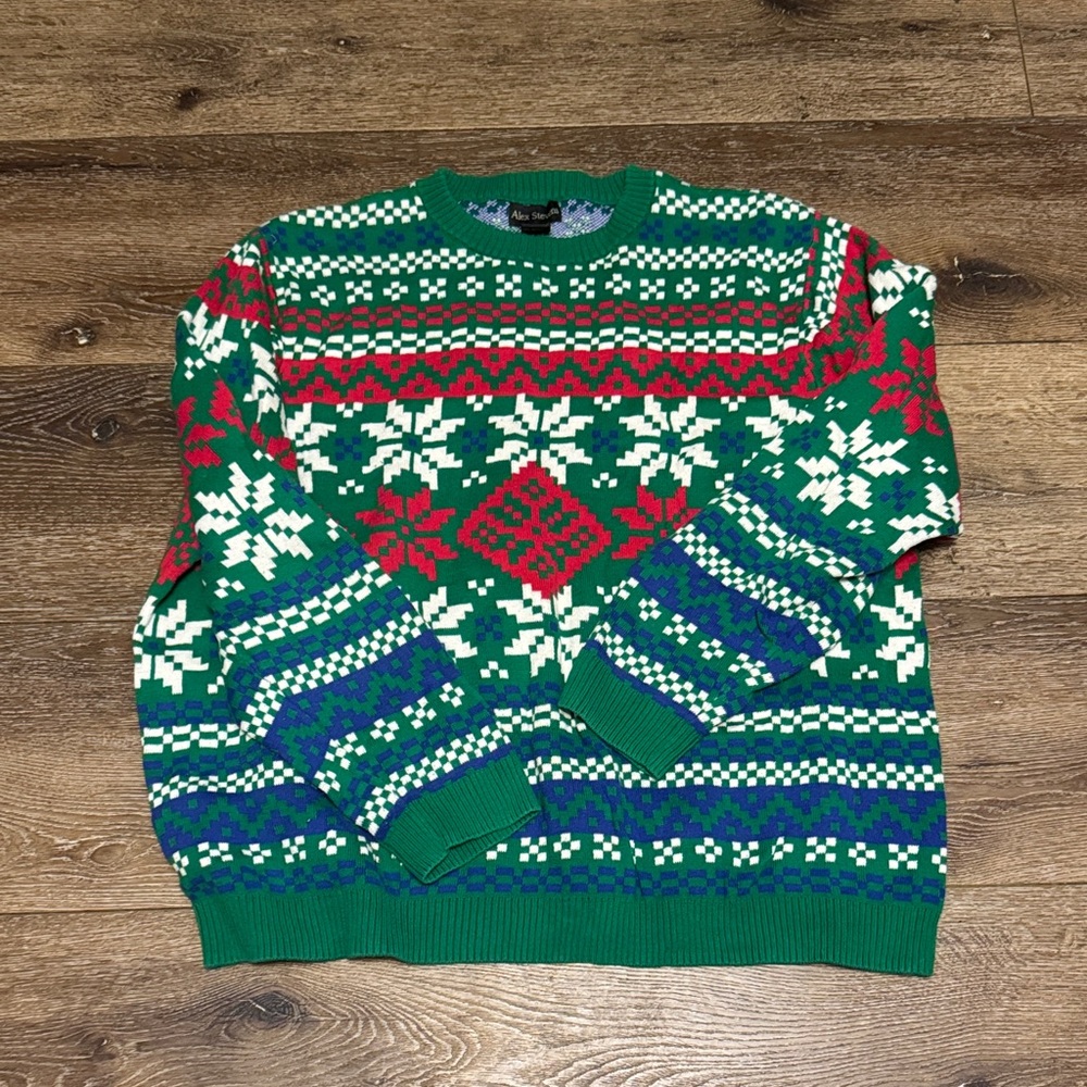 Alex Stevens Christmas‎ sweater XXL